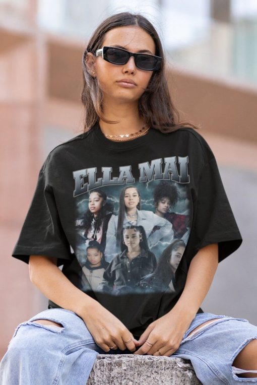 Ella Mai Hiphop TShirt | Ella Mai Sweatshirt Vintage | Ella Mai Hip hop RnB Rapper Soul | Ella Mai American Rapper Shirt