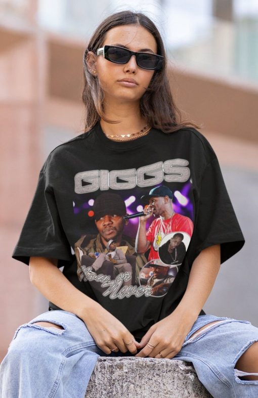 GIGGS Hiphop TShirt | Giggs Sweatshirt Vintage | Giggs Hip hop RnB Rapper Soul | Giggs American Rapper Shirt