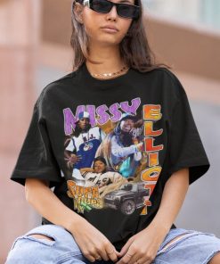 MISSY ELLIOTT Hiphop TShirt | Missy Elliott Sweatshirt Vintage | Missy Elliott Hip hop RnB Rapper Soul