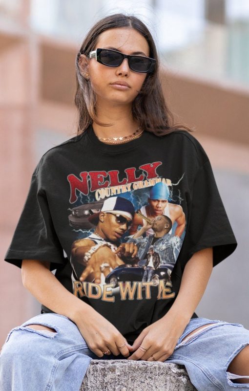 NELLY Hiphop TShirt | Nelly Sweatshirt Vintage | Nelly Hip hop RnB Rapper Soul | Nelly American Rapper Shirt