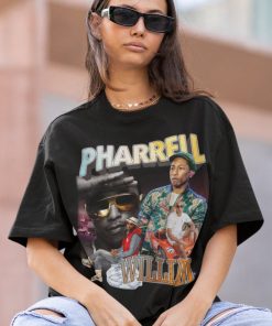 PHARREL WILLIAM Hiphop TShirt | Pharrell William Sweatshirt Vintage | Pharrell William Hip hop RnB Rapper Soul