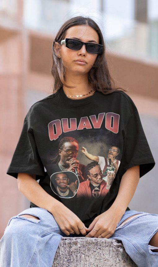 QUAVO Hiphop TShirt | Quavo Sweatshirt Vintage | Quavo Hip hop RnB Rapper Soul | Quavo American Rapper Shirt