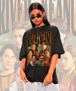 Retro River & Keanu Shirt -River Phoenix Shirt,Keanu Reeves Shirt,River Phoenix T shirt,Keanu Reeves T shirt