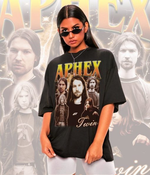 Retro Aphex Twin Shirt -Aphex Twin Sweatshirt,Aphex Twin Hoodie,Aphex Twin T-shirt,Aphex Twin T shirt,Aphex Twin Merch