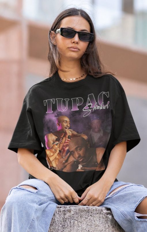 TUPAC SHAKUR TSHIRT | Tupac Shakur I Sweatshirt | 2PAC | Makaveli | Hiphop RnB Rapper | T-Shirt Tshirt Shirt Tee