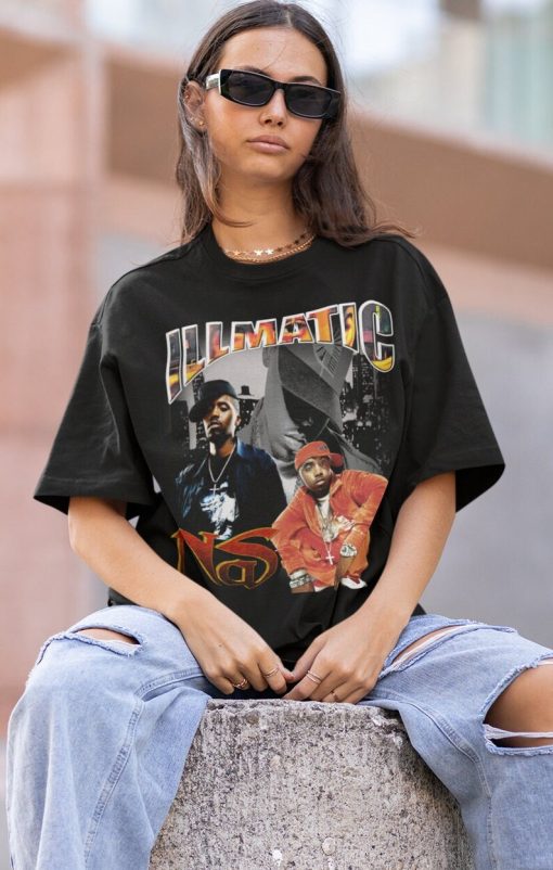 NAS Hihphop TShirt | nasty nas illmatic Sweater Sweatshirt | nasty nas illmatic Hiphop RnB Rapper