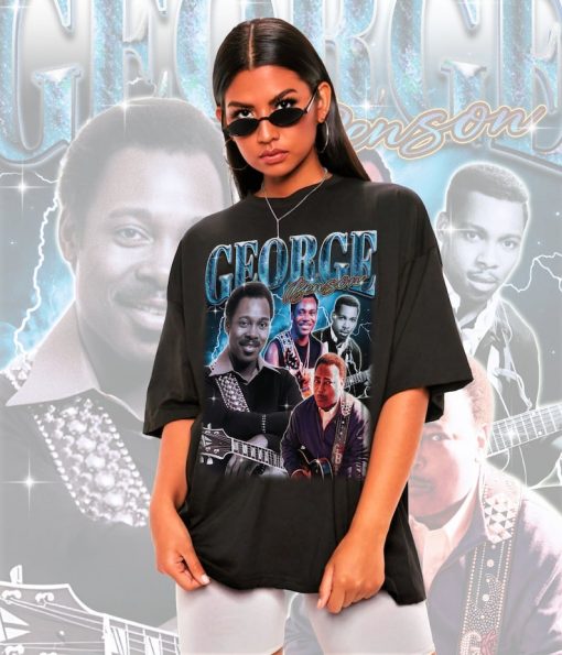 Retro George Benson Shirt -George Benson Tshirt,George Benson T shirt,George Benson T-shirt,George Benson Sweatshirt