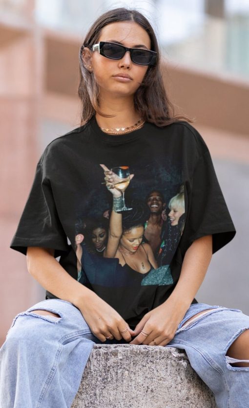 RIHANNA HIPHOP TShirt | Rihanna Sweatshirt Vintage | Rihanna Hip hop RnB Rapper