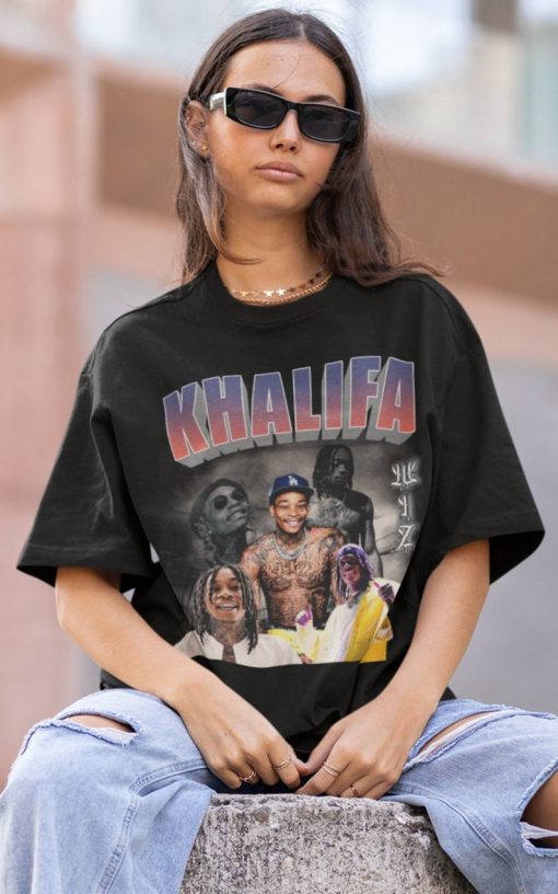 WIZ KHALIFA HIPHOP TShirt | Wiz Khalifa Sweatshirt Vintage | Wiz Khalifa Hip hop RnB Rapper Soul