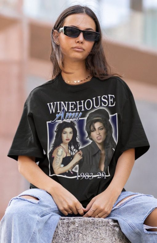 AMY WINEHOUSE HIPHOP TShirt | Amy Winehouse Sweatshirt Vintage | Amy Winehouse Hip hop RnB Rapper Soul