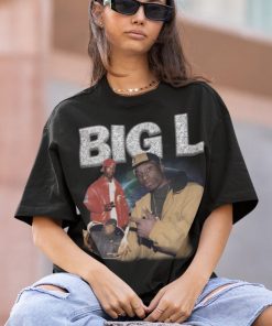 BIG L HIPHOP TShirt | Big L Sweatshirt Vintage | Big LHip hop RnB Rapper Soul | Big L American Rapper Tshirt