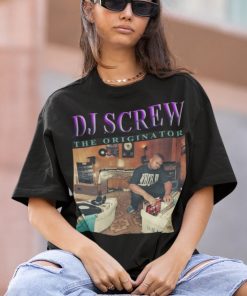 DJ SCREW Hiphop TShirt | Dj Screw The ORIGINATOR Sweatshirt Vintage | Dj Screw Hip hop RnB Rapper Soul