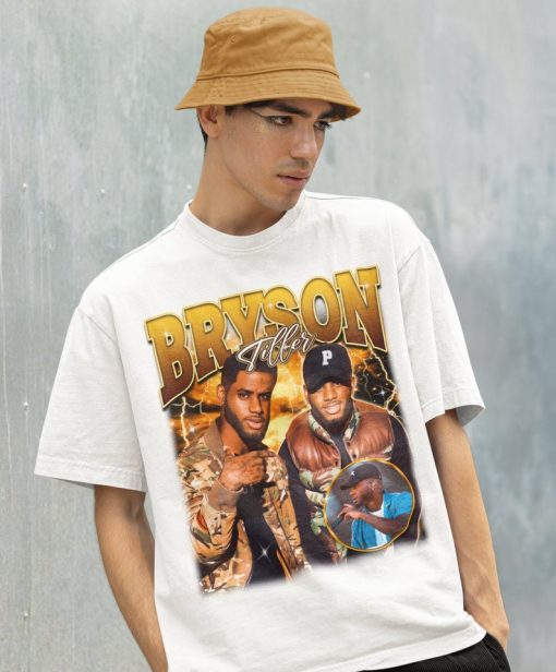 Retro Bryson Tiller Shirt-Bryson Tiller Graphic Tee,Bryson Tiller Sweater,Bryson Tiller Tour Shirt,Bryson Tiller Hoodie