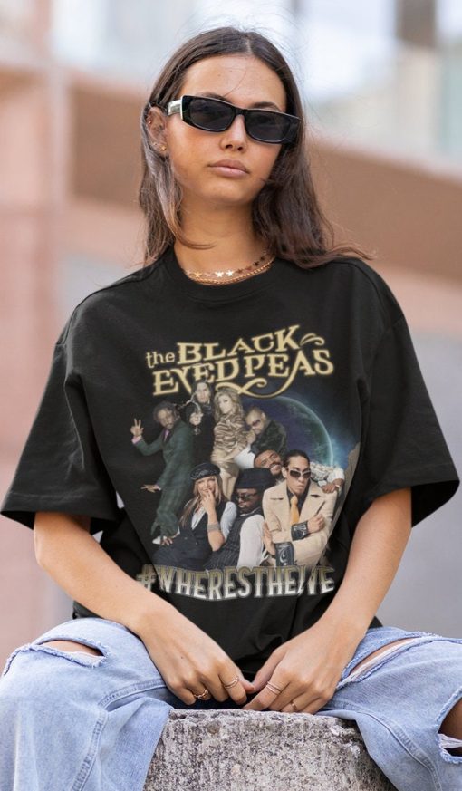 The Black Eyed Peas Hiphop TShirt | The Black Eyed Peas Sweatshirt Vintage