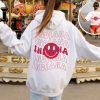 Indiana Shirt, Smiley face Hoodie, Emoji Crewneck Sweatshirt