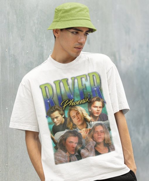 Retro River Phoenix Shirt -River Phoenix Tshirt,River Phoenix T shirt,River Phoenix T-shirt,River Phoenix Sweatshirt