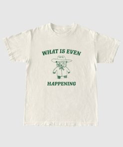 What Is Even Happening? Retro Bear Cartoon, Vintage Cartoon Bear, Aesthetic T Shirt, Graphic T Shirt, Unisex Tee