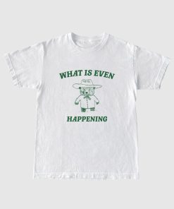 What Is Even Happening? Retro Bear Cartoon, Vintage Cartoon Bear, Aesthetic T Shirt, Graphic T Shirt, Unisex Tee