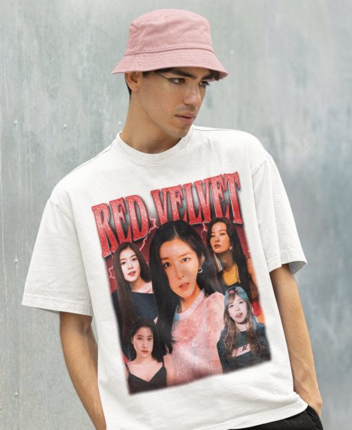 Retro Red Velvet Shirt -Red Velvet Tshirt,Red Velvet T-shirt,Red Velvet T shirt,Red Velvet Kpop Shirt