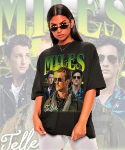 Retro Miles Teller Shirt -Miles Teller Tshirt ,Miles Teller Merch,Miles Teller T-shirt,Miles Teller T shirt