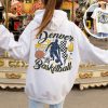 Denver Nugget, Vintage Denver Nugget Sweatshirt  T-Shirt, Retro Denver Basketball, Nuggets Sweater, Nuggets T-Shirt