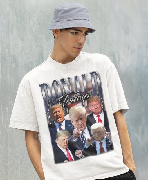 Retro Donald Trump Shirt -Donald Trump Homage Tshirt,Donald Trump Fan Tees,Donald Trump Retro 90s Sweater