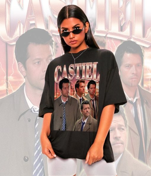 Retro Castiel Shirt - Castiel Tshirt,Castiel T-shirt,Castiel T shirt,Castiel Sweatshirt,Castiel Sweater,Castiel Hoodie