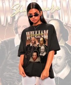 Retro William Shakespeare Shirt -William Shakespeare Tshirt,William Shakespeare T-shirt,William Shakaspeare T shirt