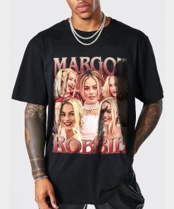 Limited Margot Robbie Vintage T-Shirt, Gift For Women And Man Unisex T-Shirt, Oversized Unisex Retro Tee