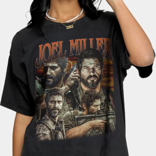 Limited Joel Miller The Last Of Us Vintage T-Shirt, Unisex Retro Tee, Gift For Women And Man Unisex Shirt