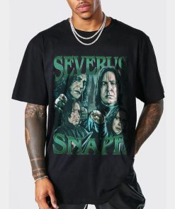 Limited Severus Snape Vintage T-Shirt, Y2K 90s Retro Design Graphic T-Shirt, Homage Graphic Unisex Long Sleeve