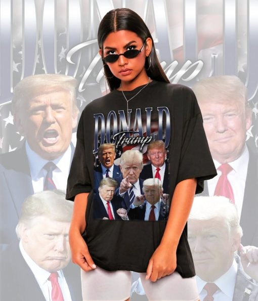 Retro Donald Trump Shirt -Donald Trump Homage Tshirt,Donald Trump Fan Tees,Donald Trump Retro 90s Sweater