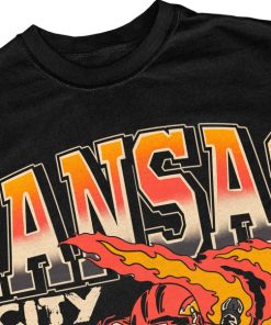 Kansas City Football T Shirt | Kansas City Graphic Bootleg T Shirt | Vintage Kansas City Football