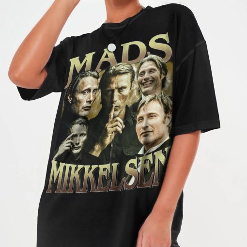 Limited Mads Mikkelsen Vintage T-Shirt, Vintage Hannibal Lecter, Mads Mikkelsen T-Shirt, Mads Mikkelsen Sweatshirt