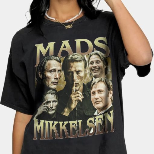 Limited Mads Mikkelsen Vintage T-Shirt, Vintage Hannibal Lecter, Mads Mikkelsen T-Shirt, Mads Mikkelsen Sweatshirt