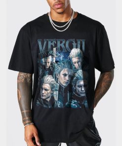 Limited Vergil Devil May Cry Vintage T-Shirt, Vergil Oversized Shirt,Gift For Women And Man Unisex T-Shirt