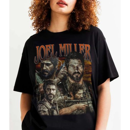 Limited Joel Miller The Last Of Us Vintage T-Shirt, Unisex Retro Tee, Gift For Women And Man Unisex Shirt