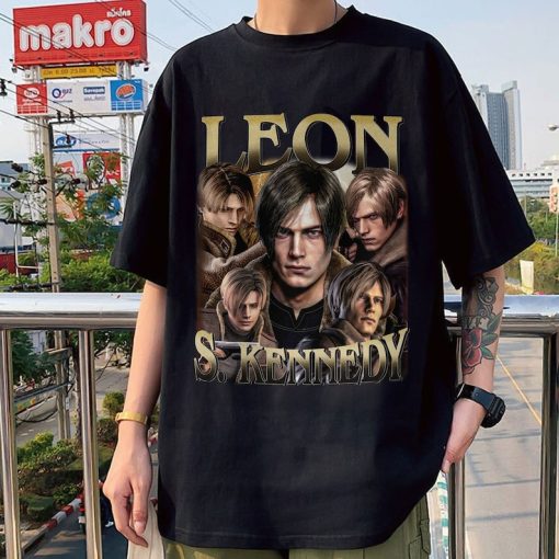 Limited Leon S. Kennedy Vintage T-Shirt, Vintage Unisex Shirt, Gift For Women And Man Unisex T-Shirt