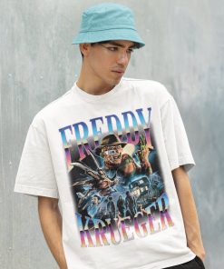 Retro Freddy Krueger Shirt-Freddy Krueger Tshirt,Freddy Krueger T shirt,Freddy Krueger T-shirt