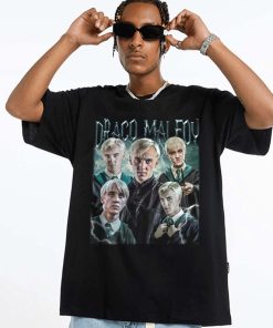 Limited Draco Malfoy Vintage T-Shirt, Actor Graphic Unisex Hoodie, Bootleg Retro 90's Fans Tee Gift