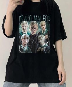 Limited Draco Malfoy Vintage T-Shirt, Actor Graphic Unisex Hoodie, Bootleg Retro 90's Fans Tee Gift