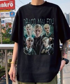 Limited Draco Malfoy Vintage T-Shirt, Actor Graphic Unisex Hoodie, Bootleg Retro 90's Fans Tee Gift