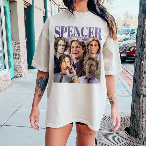 Limited Spencer Reid Vintage Shirt, Spencer Reid Gift For Women And Man Unisex Shirt, Unisex 90s Vintage Shirt