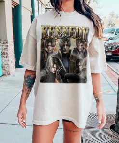 Limited Leon S. Kennedy Vintage T-Shirt, Bootleg Retro 90's Fans Tee Gift, Leon Gift For Women And Man Unisex T-Shirt