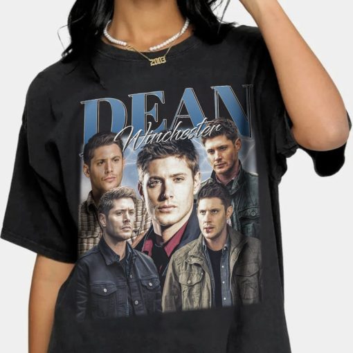 Dean Winchester Gift For Women And Man Unisex Shirt, Vintage 90's Actor Tees, Limited Dean Winchester Vintage T-Shirt