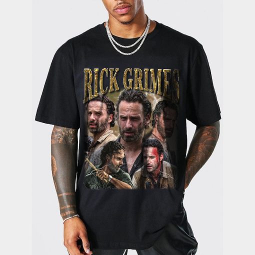 Rick Grimes Gift For Women And Man Unisex Sweatshirt, Limited Rick Grimes Vintage Shirt