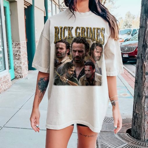 Rick Grimes Gift For Women And Man Unisex Sweatshirt, Limited Rick Grimes Vintage Shirt