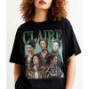 Claire Fraser Outlander Vintage Shirt, Oversized Unisex Retro Tee, Gift For Women And Man Unisex Sweatshirt