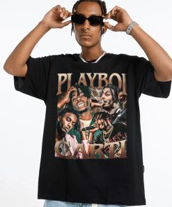 Retro Playboi Carti Shirt, Rapper Hiphop Playboi Carti, Playboi Carti Homage Shirt, Unisex Fashion Shirt Trends