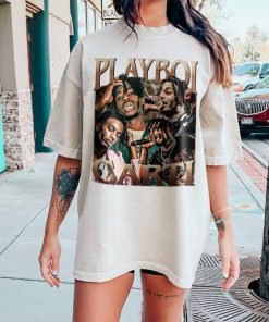 Retro Playboi Carti Shirt, Rapper Hiphop Playboi Carti, Playboi Carti Homage Shirt, Unisex Fashion Shirt Trends